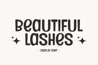 Beautiful Lash Fonts for Stylish Branding