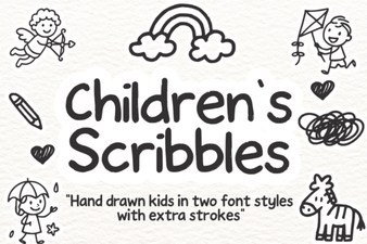 A Creative Font for Playful Kids Projects