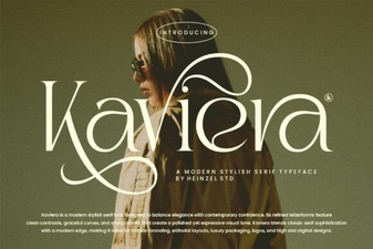 Kaviera Font: Modern Typography for Creative Projects